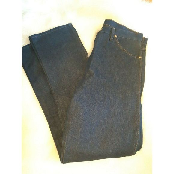 Wrangler Other - Vintage Wrangler Denim Jeans Original Fit Blue Mens Size 36 x 36 Fits Over Boots